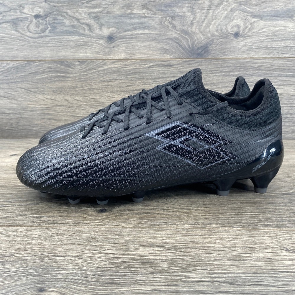 Lotto Solista 200 FG Soccer Cleats Black Mens Size 11‎